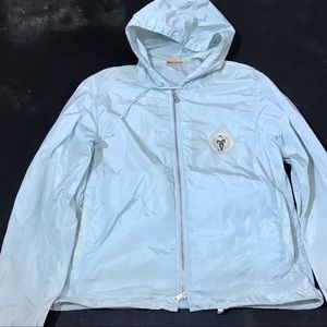 Vintage Prada light blue windbreaker